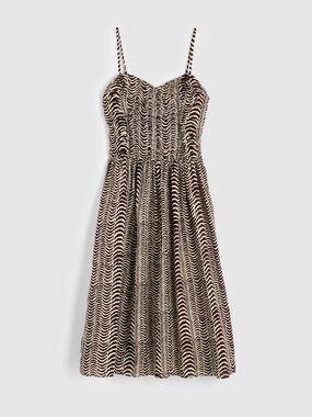Madewell Ruched Midi Dress Size 14